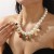 fashion more pendant necklace  occidental style insect love imitate Pearl beads clavicle chain