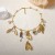 ( Gold) Autumn and Winter personality retro more elements Alloy leaves pendant necklace leisure exaggerating style