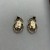 personality exaggerating retro Alloy shell Earring day fashion woman style