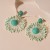 (  Pink Flower) wind handmade weave flowers flower earrings spring sweet temperament high Earring woman