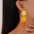  spring handmade weave flowers tassel silver earrings wind sweet temperament high Earring