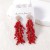personality creative samll pendant Earring embed imitate Pearl Alloy Earring
