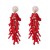 personality creative samll pendant Earring embed imitate Pearl Alloy Earring