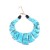 retro personality gem necklace occidental style wind fine collocation clavicle chain necklace earring set lady