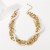 occidental style Metal wind Pearl chain woman  highvintage medium necklace