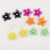 E sweet fresh Double layer three-dimensional flowers ear stud summer day leisure wind fresh all-Purpose Earring