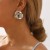 E occidental style fashion creative all-Purpose twining circle Metal ear stud  retro wind personality geometry earrin