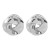 E occidental style fashion creative all-Purpose twining circle Metal ear stud  retro wind personality geometry earrin