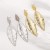 E occidental style mediumVintage unique creative Metal leaves earring   fashion samll earrings
