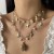 occidental style wind Pearl tassel necklacenecklace beach starfish Shells pendant