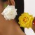 E romantic beach wind three-dimensional velvet rose earrings  summer sweet retro Earring