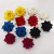 E romantic beach wind three-dimensional velvet rose earrings  summer sweet retro Earring