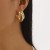 E brief fashion multilayer earrings woman  personality ear stud fashion Metal temperament Earring