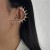 E occidental style trend personality diamond  exaggerating geometry new ear stud