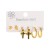 E stainless steel high ear stud set  brief creative geometry enamel day all-Purpose Earring