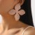 E personality creativeins flowers fully-jewelled earrings woman  fashion exaggerating Earring