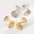 E atmospheric three-dimensional Alloy earrings woman ear stud samll temperament Irregular Earring
