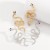 E retro snake personality earrings  temperament high Alloy Earring