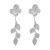 E wind fashion Earring same style retro personality long style earring all-Purpose flowers earrings