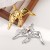 medium wind high fashion temperament vintage stainless steel brooch woman