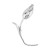 atmospheric tulip flower brooch temperament woman
