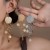 occidental style Metal wind frosting sequin Round hollow tassel earrings long style temperament samll Earring