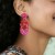 occidental style creative Acrylic resin earrings personality wind exaggerating Earring earring