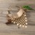 occidental style fashion punk Metal exaggerating pattern Collar  exaggerating tassel