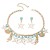 summer day beach starfish woman necklace earrings set Shells mixing more elements two set
