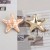 occidental style new Alloy enamel print starfish earrings all-Purpose medium wind Five-pointed star ear stud