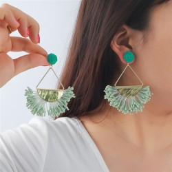 occidental style retro ethnic style temperament tassel Earring earrings multil..