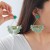 occidental style retro ethnic style temperament tassel Earring earrings multilayer handmade weave beach wind fashion