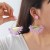 occidental style retro ethnic style temperament tassel Earring earrings multilayer handmade weave beach wind fashion
