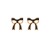 handmade establishment Alloy bow necklace earrings Bohemia beach summer
