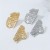 occidental style exaggerating asymmetry Metal ear stud pattern wind geometry samll style