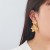 occidental style exaggerating retro multilayer flowers earrings samll earring Bohemian style