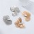 occidental style Metal diamond flowers petal ear stud fashion wind hollow earrings lady