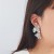occidental style exaggerating Irregular woman fashion earrings MetalI personality petal