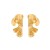 occidental style exaggerating Irregular woman fashion earrings MetalI personality petal