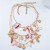 same style handmadeDIY imitate Pearl multilayer flowers starfish lovely beach summer necklace