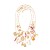 same style handmadeDIY imitate Pearl multilayer flowers starfish lovely beach summer necklace