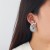 occidental style exaggerating imitate Pearl fully-jewelled fashion samll style earrings Irregular ear stud