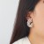 occidental style exaggerating imitate Pearl fully-jewelled fashion samll style earrings Irregular ear stud