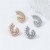 occidental style exaggerating imitate Pearl fully-jewelled fashion samll style earrings Irregular ear stud