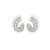 occidental style exaggerating imitate Pearl fully-jewelled fashion samll style earrings Irregular ear stud