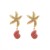 occidental style wind starfish summer beach wind earrings lady resin samll fashion Earring