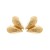occidental style exaggerating textured samll love Metal high earrings temperament ear stud
