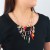 occidental style beach wind flowers love necklace multilayer personality woman