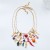occidental style beach wind flowers love necklace multilayer personality woman