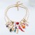 occidental style beach wind flowers love necklace multilayer personality woman